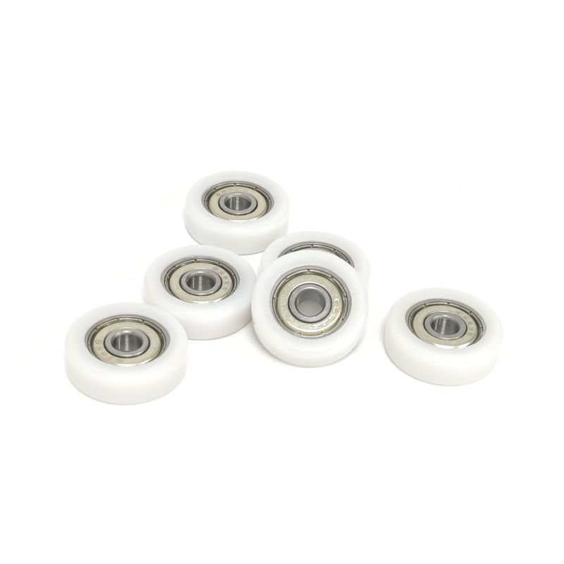 BS62626-8白いプラスチックコーティングされたディープグルーブボールベアリング