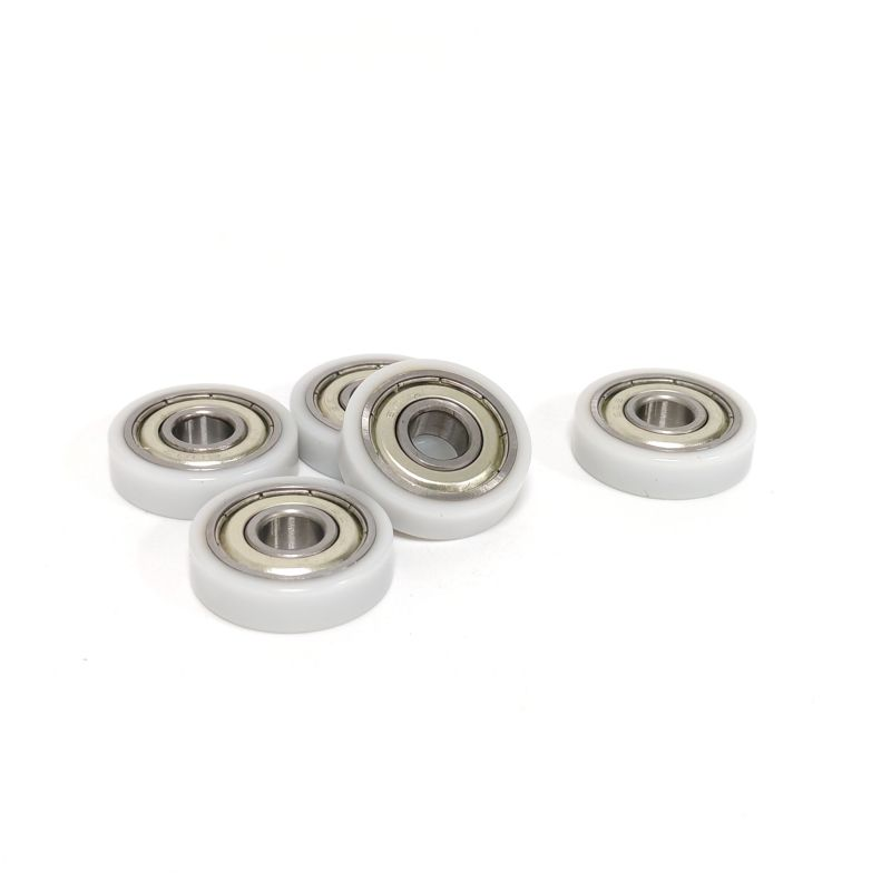 BS60826-7プラスチックコーティングされたディープグルーブボールベアリング